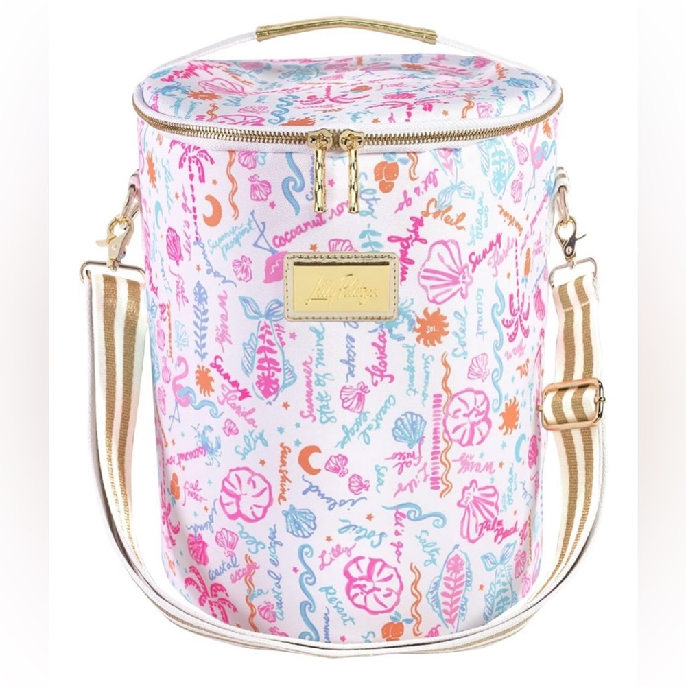 Lilly Pulitzer Insulated Cooler Carrier Bag Backpack - Multi Summer Serenade